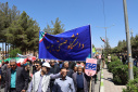 حضور پرشور دانشگاهیان دانشگاه صنعتی بیرجند در راهپیمایی روز جهانی قدس