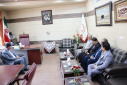 دیدار رئیس دانشگاه صنعتی بیرجند و هیئت همراه با مدیران و خبرنگاران روزنامه آوای خراسان جنوبی