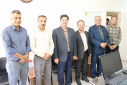 دیدار رئیس و معاون اداری و مالی دانشگاه با کارکنان دانشگاه