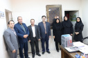 دیدار رئیس و معاون اداری و مالی دانشگاه با کارکنان دانشگاه