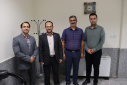 دیدار رئیس و معاون اداری و مالی دانشگاه با کارکنان دانشگاه