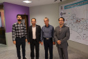 دیدار رئیس و معاون اداری و مالی دانشگاه با کارکنان دانشگاه