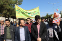 حضور پرشور و گسترده دانشگاهیان دانشگاه صنعتی بیرجند در راهپیمایی یوم‌الله ۱۳ آبان