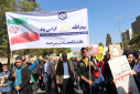 حضور پرشور و گسترده دانشگاهیان دانشگاه صنعتی بیرجند در راهپیمایی یوم‌الله ۱۳ آبان