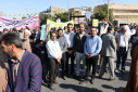 حضور پرشور و گسترده دانشگاهیان دانشگاه صنعتی بیرجند در راهپیمایی یوم‌الله ۱۳ آبان