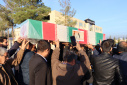 مراسم وداع و تشییع پیکر مطهر شهید گمنام در دانشگاه صنعتی بیرجند برگزار شد