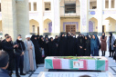 مراسم وداع و تشییع پیکر مطهر شهید گمنام در دانشگاه صنعتی بیرجند برگزار شد