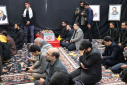 مراسم وداع و تشییع پیکر مطهر شهید گمنام در دانشگاه صنعتی بیرجند برگزار شد