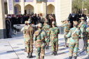 مراسم وداع و تشییع پیکر مطهر شهید گمنام در دانشگاه صنعتی بیرجند برگزار شد