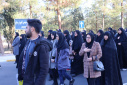 مراسم وداع و تشییع پیکر مطهر شهید گمنام در دانشگاه صنعتی بیرجند برگزار شد