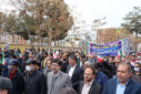 حضور پرشور و گسترده دانشگاهیان دانشگاه صنعتی بیرجند در راهپیمایی یوم‌الله ۲۲ بهمن‌ماه