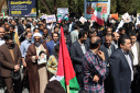 حضور پرشور دانشگاهیان دانشگاه صنعتی بیرجند در راهپیمایی روز جهانی قدس