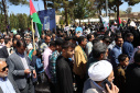 حضور پرشور دانشگاهیان دانشگاه صنعتی بیرجند در راهپیمایی روز جهانی قدس