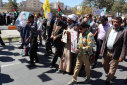 حضور پرشور دانشگاهیان دانشگاه صنعتی بیرجند در راهپیمایی روز جهانی قدس