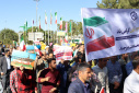 حضور پرشور و گسترده دانشگاهیان دانشگاه صنعتی بیرجند در راهپیمایی یوم‌الله ۱۳ آبان