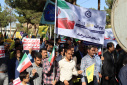 حضور پرشور و گسترده دانشگاهیان دانشگاه صنعتی بیرجند در راهپیمایی یوم‌الله ۱۳ آبان