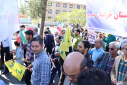 حضور پرشور و گسترده دانشگاهیان دانشگاه صنعتی بیرجند در راهپیمایی یوم‌الله ۱۳ آبان