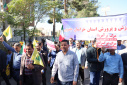 حضور پرشور و گسترده دانشگاهیان دانشگاه صنعتی بیرجند در راهپیمایی یوم‌الله ۱۳ آبان