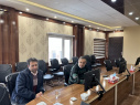 دیدار دکتر رضا‌پور، رئیس دانشگاه با روسای دانشکده‌ها
