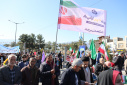 حضور پرشور دانشگاهیان دانشگاه صنعتی بیرجند در راهپیمایی یوم‌الله ۲۲ بهمن