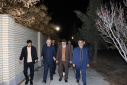 بازدید معاون امور دانشجویان داخل سازمان امور دانشجویان از امکانات دانشگاه صنعتی بیرجند