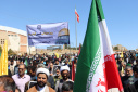 حضور دانشگاهیان دانشگاه صنعتی بیرجند در راهپیمایی روز جهانی قدس