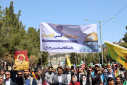 حضور دانشگاهیان دانشگاه صنعتی بیرجند در راهپیمایی روز جهانی قدس