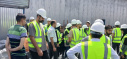 بازدید دانشجویان گروه مهندسی عمران دانشگاه صنعتی بیرجند از شرکت آریا سوله