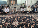 آیین زیارت عاشورا در گرامیداشت اولین سالگرد شهادت آیت‌الله رئیسی و همراهانشان در دانشگاه صنعتی بیرجند