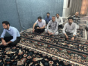 آیین زیارت عاشورا در گرامیداشت اولین سالگرد شهادت آیت‌الله رئیسی و همراهانشان در دانشگاه صنعتی بیرجند