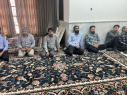 آیین زیارت عاشورا در گرامیداشت اولین سالگرد شهادت آیت‌الله رئیسی و همراهانشان در دانشگاه صنعتی بیرجند