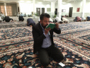 آیین زیارت عاشورا در گرامیداشت اولین سالگرد شهادت آیت‌الله رئیسی و همراهانشان در دانشگاه صنعتی بیرجند