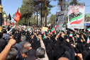 تشییع شهدای اقتدار ملی با حضور دانشگاهیان دانشگاه صنعتی بیرجند