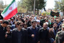 تشییع شهدای اقتدار ملی با حضور دانشگاهیان دانشگاه صنعتی بیرجند