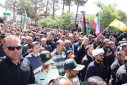 تشییع شهدای اقتدار ملی با حضور دانشگاهیان دانشگاه صنعتی بیرجند