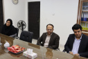 آغاز فعالیت سرپرست جدید معاونت اداری و مالی با حضور رئیس دانشگاه