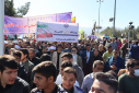 حضور پرشور دانشگاهیان دانشگاه صنعتی بیرجند در راهپیمایی یوم‌الله ۱۳ آبان