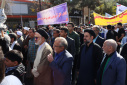 حضور پرشور دانشگاهیان دانشگاه صنعتی بیرجند در راهپیمایی یوم‌الله ۱۳ آبان