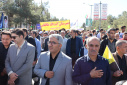 حضور پرشور دانشگاهیان دانشگاه صنعتی بیرجند در راهپیمایی یوم‌الله ۱۳ آبان
