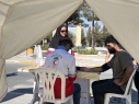 برگزاری ایستگاه سلامت دانشجویی به مناسبت روز دانشجو