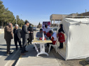 برگزاری ایستگاه سلامت دانشجویی به مناسبت روز دانشجو در دانشگاه صنعتی بیرجند