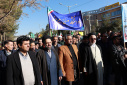 حضور پرشور دانشگاهیان دانشگاه صنعتی بیرجند در تظاهرات بزرگ مردمی محکومیت اقدامات تروریستی عوامل آمریکایی صهیونیستی