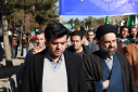 حضور پرشور دانشگاهیان دانشگاه صنعتی بیرجند در تظاهرات بزرگ مردمی محکومیت اقدامات تروریستی عوامل آمریکایی صهیونیستی