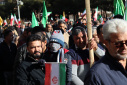 حضور پرشور دانشگاهیان دانشگاه صنعتی بیرجند در تظاهرات بزرگ مردمی محکومیت اقدامات تروریستی عوامل آمریکایی صهیونیستی