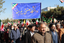 حضور پرشور دانشگاهیان دانشگاه صنعتی بیرجند در تظاهرات بزرگ مردمی محکومیت اقدامات تروریستی عوامل آمریکایی صهیونیستی