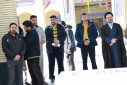 آیین غبارروبی مزار شهدای گمنام دانشگاه صنعتی بیرجند در طلیعه دهه مبارک فجر