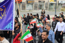 حضور دانشگاهیان دانشگاه صنعتی بیرجند در راهپیمایی روز جهانی قدس