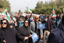 حضور دانشگاهیان دانشگاه صنعتی بیرجند در راهپیمایی روز جهانی قدس