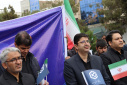 حضور دانشگاهیان دانشگاه صنعتی بیرجند در راهپیمایی روز جهانی قدس