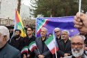حضور دانشگاهیان دانشگاه صنعتی بیرجند در راهپیمایی روز جهانی قدس